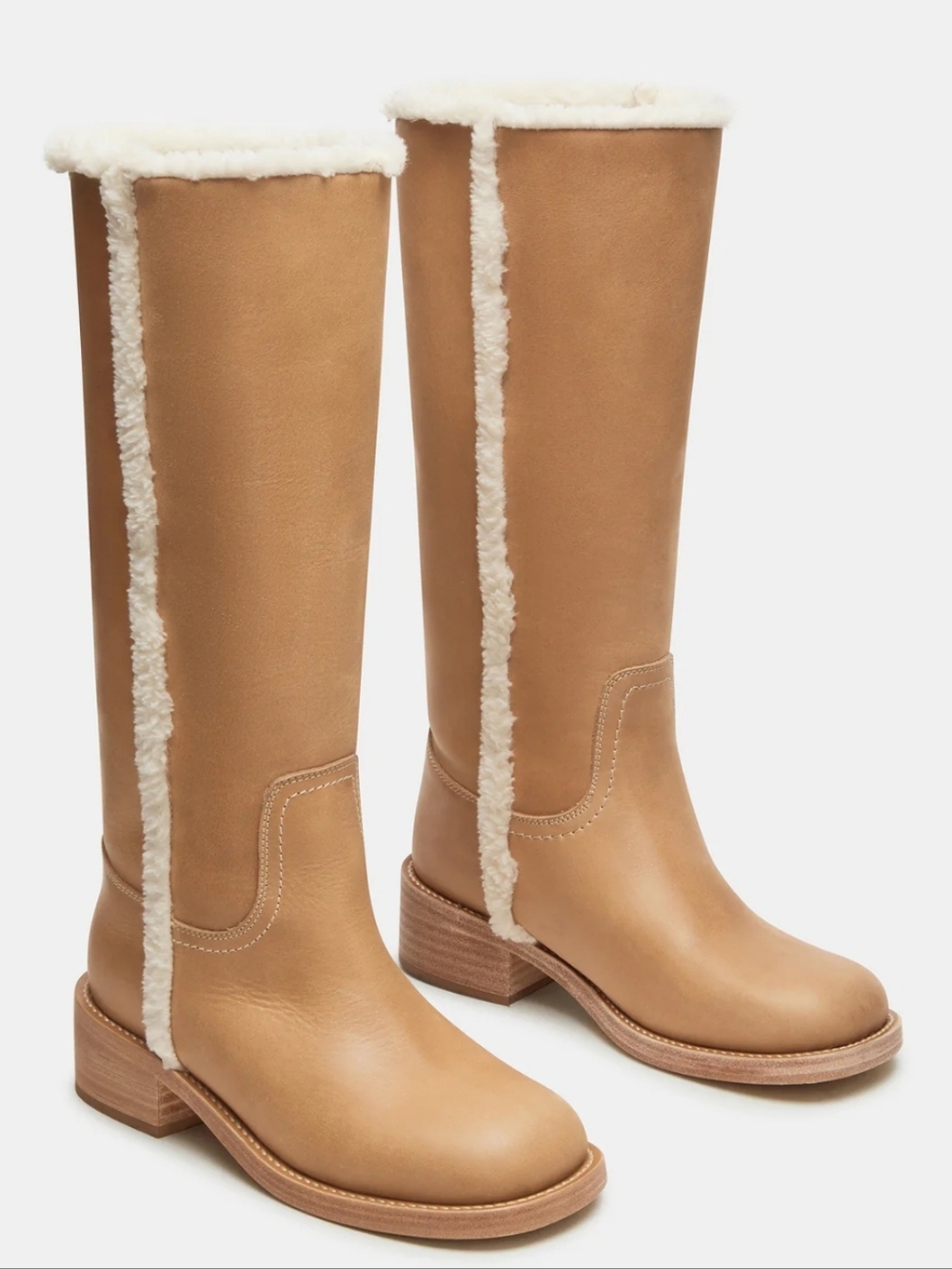 💙SALE 💙Steve Madden Riggs Faux Fur Boots - Picture 2 of 9